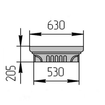База верх елемент элемент сборной колонны – купить в Политеп